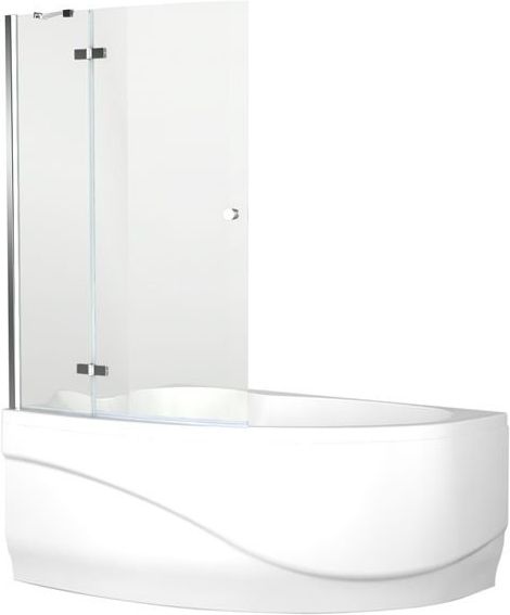 изображение Шторка для ванны Aquanet Beta 3 NF7221-1hinge прозрачное стекло от Магия Воды