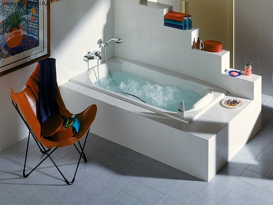 изображение Чугунная ванна Roca Akira 2325G000R 170х85 см с ножками от Магия Воды