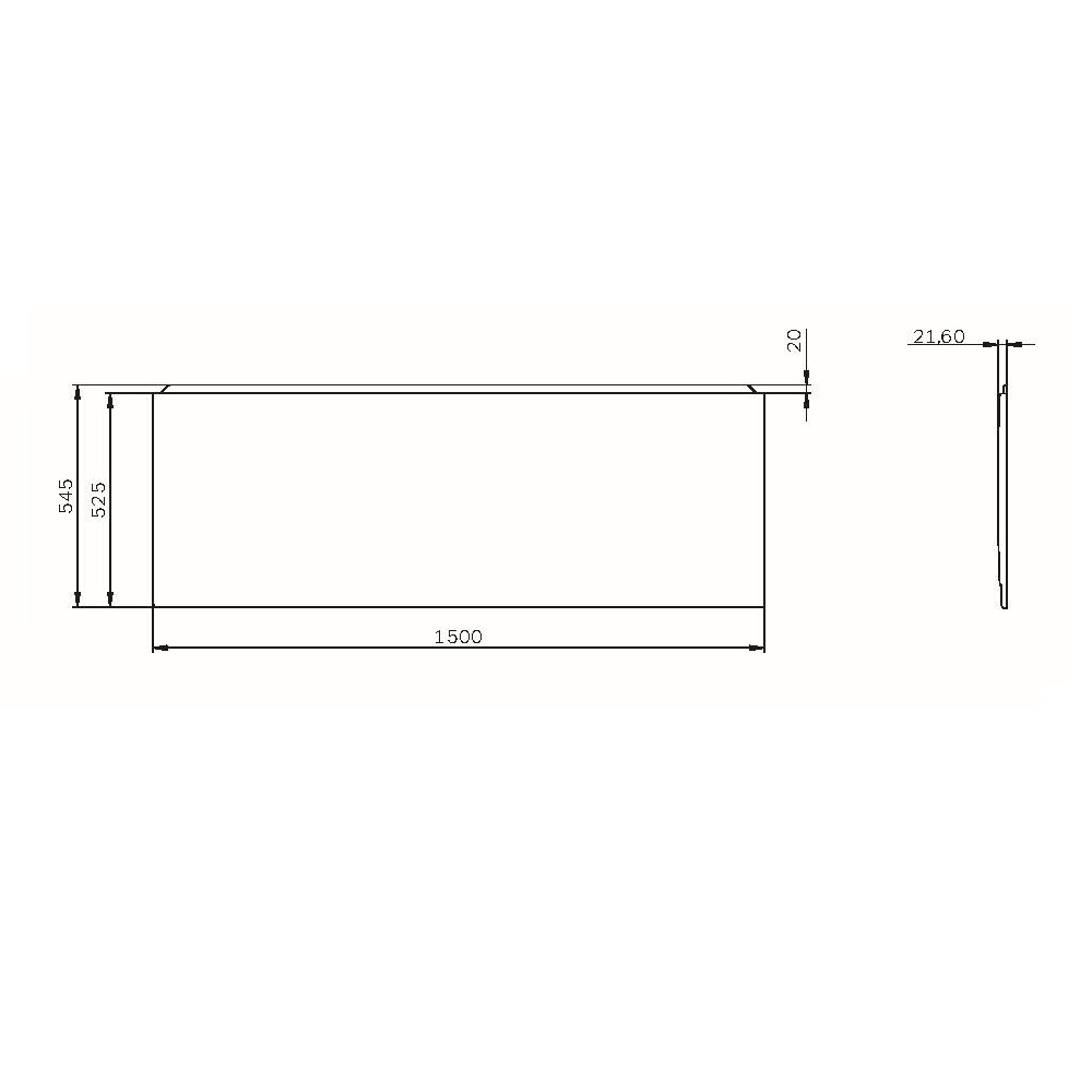 изображение Панель фронтальная для ванны AM.PM X-Joy W94A-150-070W-P1 150х70 от Магия Воды