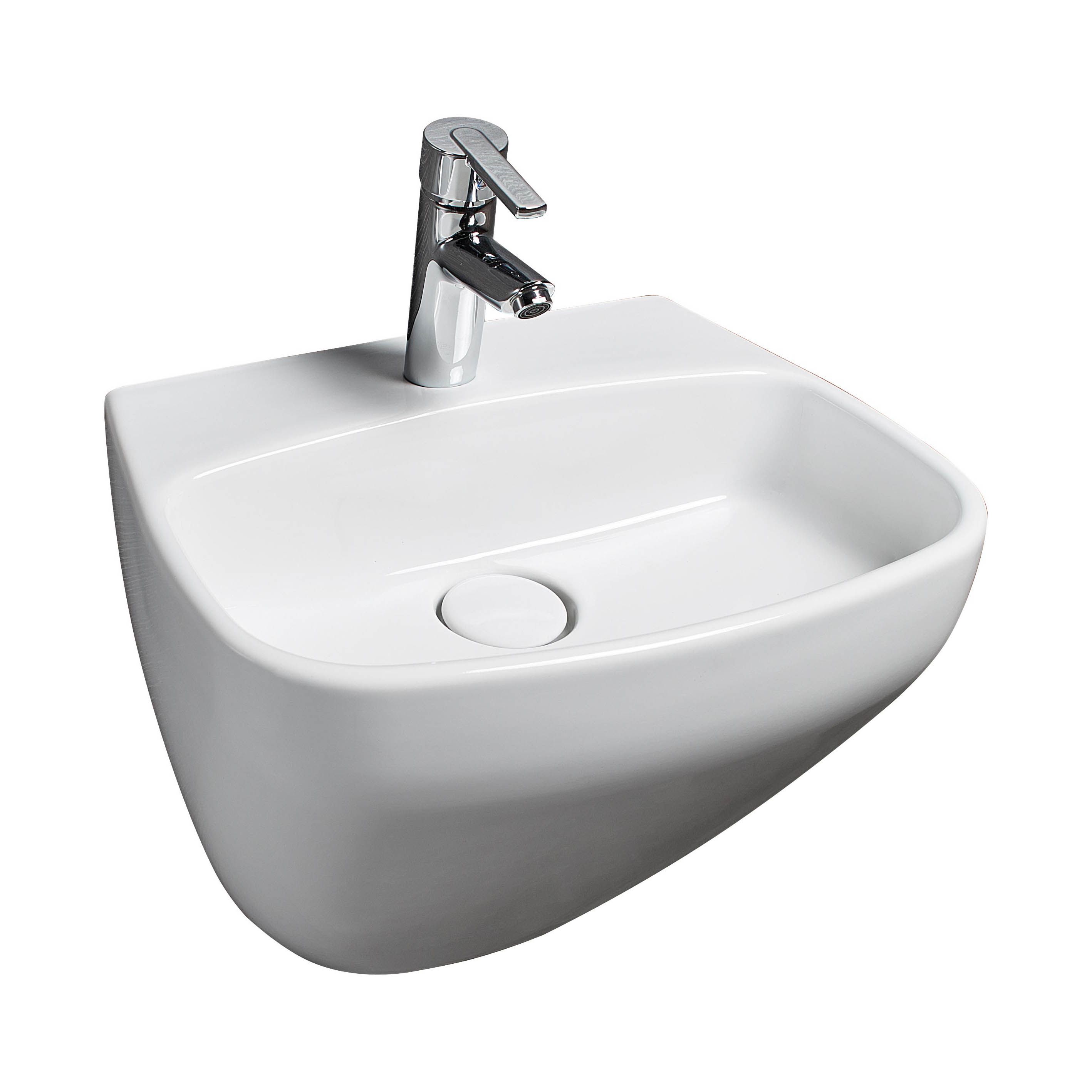 изображение Раковина подвесная прямоугольная beWash Alster 86511101 50,5 см от Магия Воды