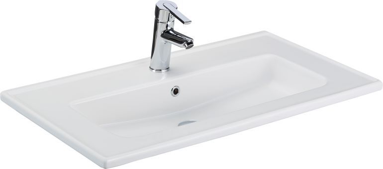 изображение Раковина встраиваемая прямоугольная beWash Ontario 35831101 80 см от Магия Воды