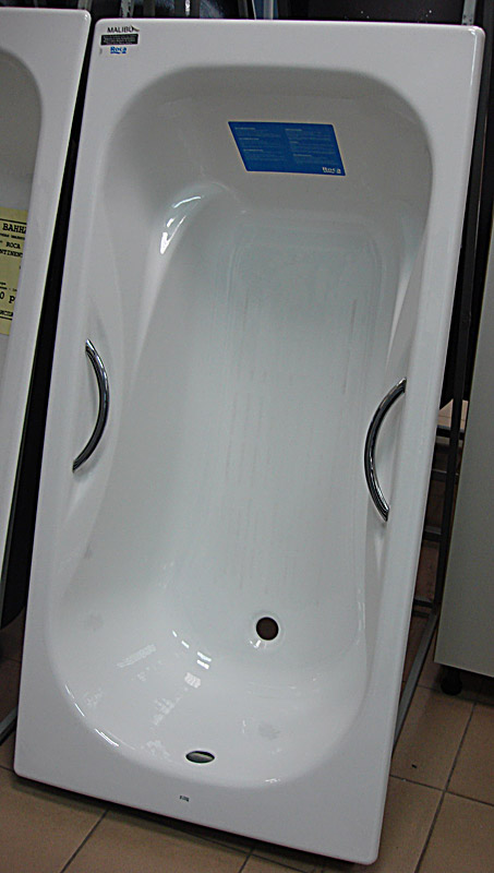 изображение Ручки для ванны Roca Malibu 526803010 хром от Магия Воды