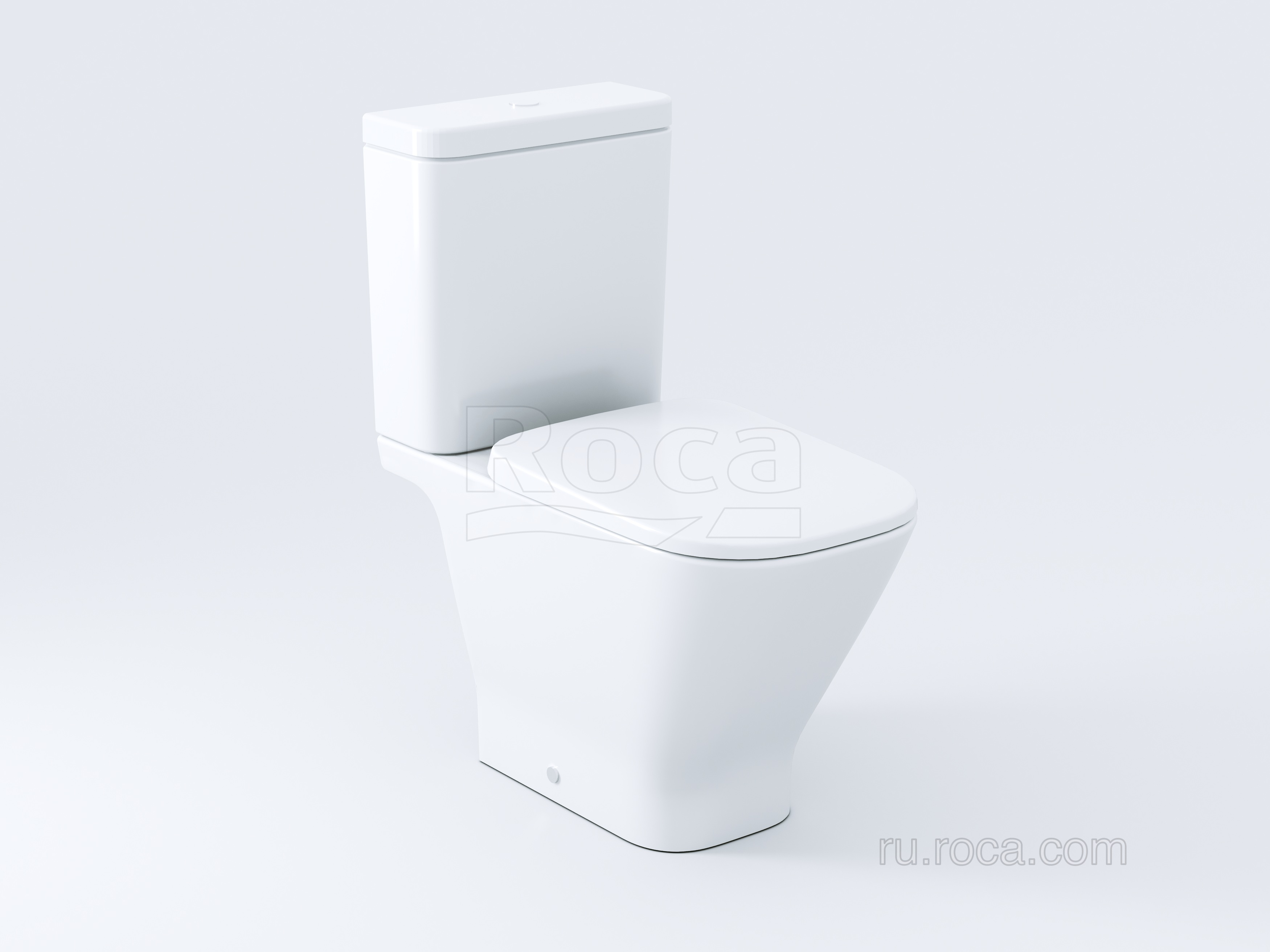 изображение Сиденье для унитаза Roca Gap 801472001 тонкое с крышкой микролифт от Магия Воды
