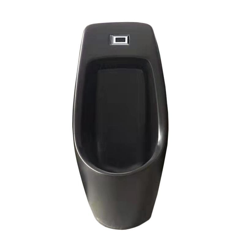 изображение Писсуар подвесной SantiLine SL-6002MB с функцией электронного смыва, черный матовый от Магия Воды