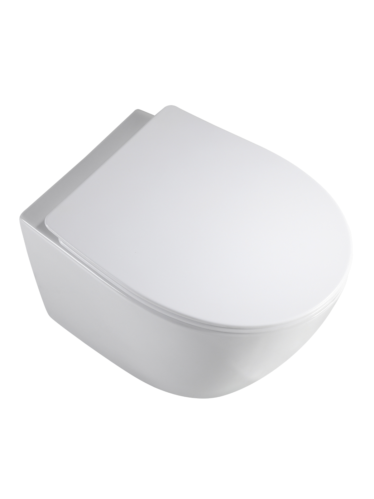 изображение Унитаз подвесной Orange C07-150W безободковый санфарфор с микролифтом TORNADO белый от Магия Воды