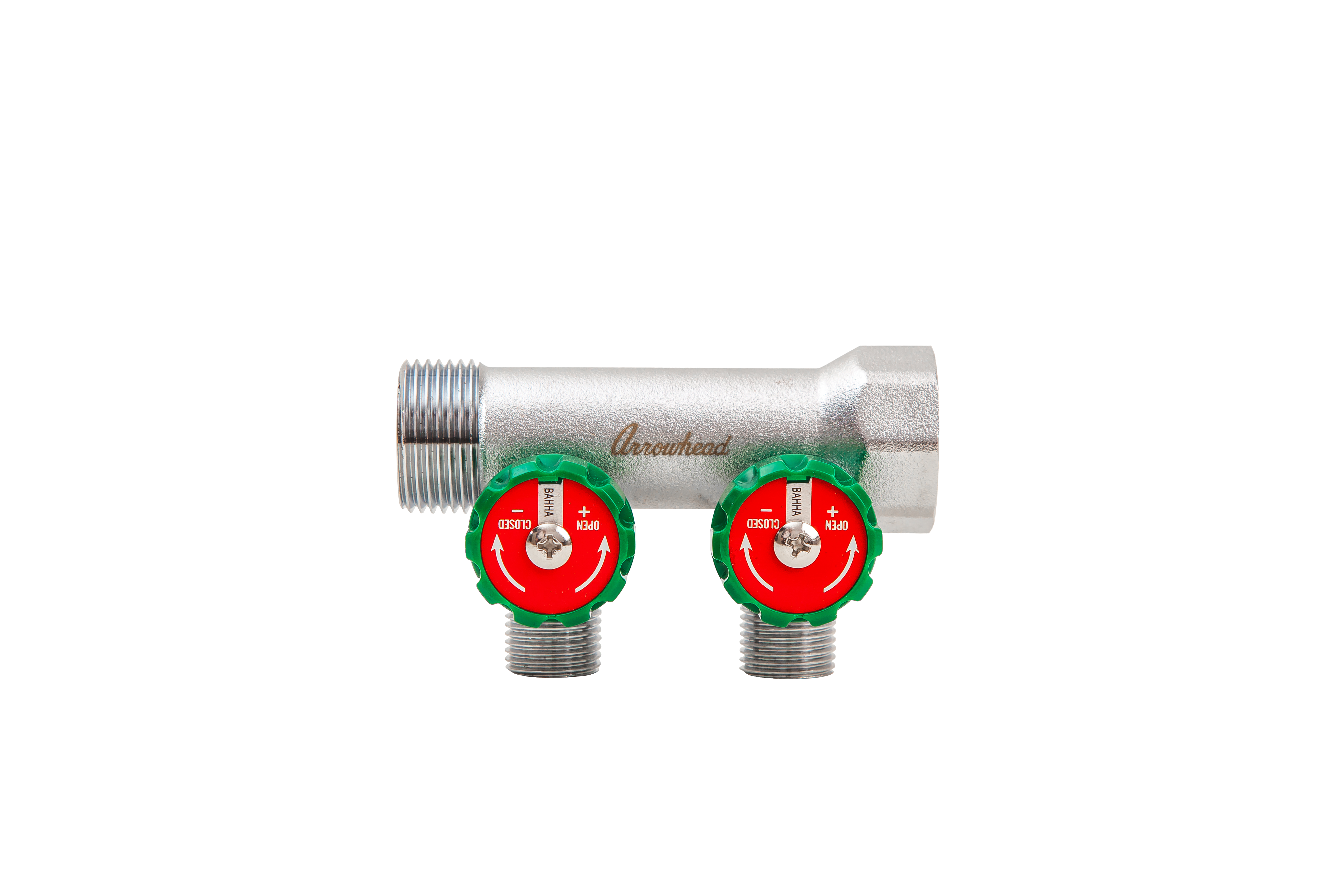 изображение Коллектор из латуни ARROWHEAD CB-503-02 3/4"x1/2"x2 выхода от Магия Воды