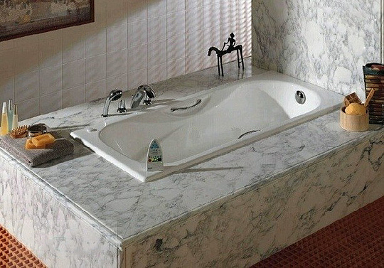 изображение Ванна Roca Malibu 2333G0000 170х70 см с отверстиями для ручек от Магия Воды