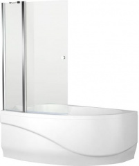 изображение Шторка для ванны Aquanet Alfa 3 NF7221-1pivot прозрачное стекло от Магия Воды